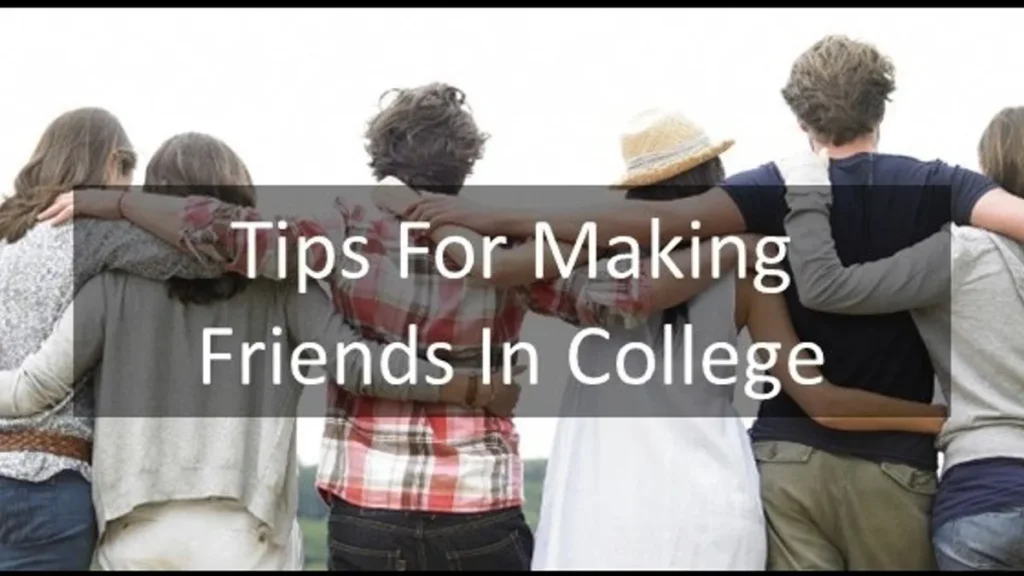 Is it easy to make friends in college?